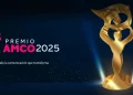 AMCO 2025 Award trophy recognizing excellence in communication
